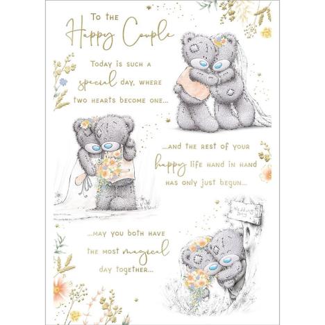 Happy Couple Me to You Bear Wedding Day Card £3.59